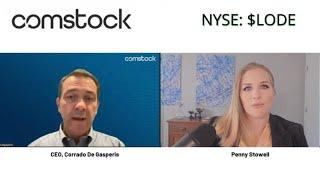 Comstock CEO Interview 1: Highest yield low carbon fuels vertical $LODE