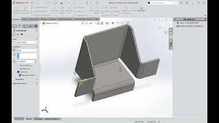 SolidProfessor - Sheet Metal Bracket