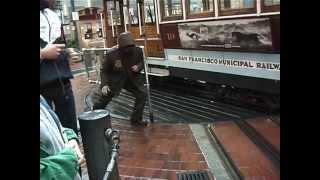 Cable Car Ride that ends with a CRASH in San Francisco