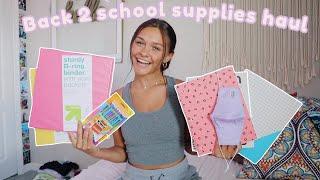 Back to school supplies haul 2020 *junior year*