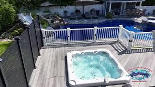 Inground Swimming Pool | Westrock Pools | Drone Video