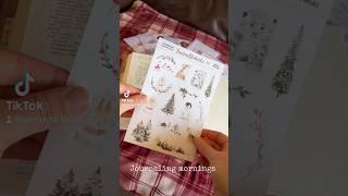  Winter Spread #hobonichicousin #journalspread #scrapbooking #journaling