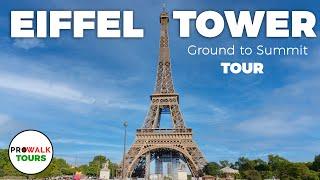 Eiffel Tower Tour - Level 1, 2 & 3 - With Captions!