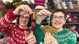 EPISODE TWENTY FOUR - FESTIVE YOKE PULLOVER #knittingpodcast #nevernotknitting