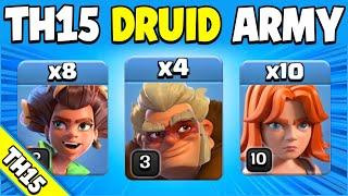 This TH15 Druid Attack is UNSTOPPABLE!!! (Clash of Clans)