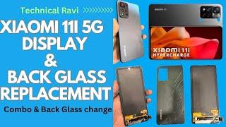 XIAOMI 11i 5G DISPLAY CHANGE || XIOMI 11i 5G BACK GLASS REPLACEMENT