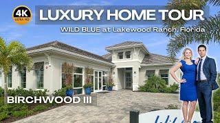 Sarasota New Construction | Wild Blue at Waterside Lakewood Ranch - Birchwood III | Luxury Home