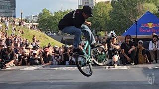 Yu Shoji's 1st place run at FISE / UCI BMX FREESTYLE FLATLAND WORLD CUP ROUND 2 in Montpellier.