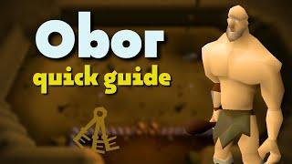 OBOR Quick Guide | OSRS