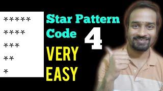 4 Star Pattern || Staircase Pattern || Coding || Engineer Vineet Jajodia