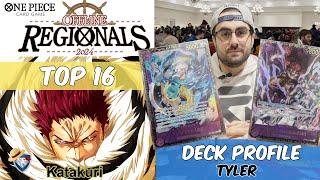 TOP 16 KATAKURI DECK PROFILE | One Piece Card Game OP06 | 401 TORONTO Regionals in 4K