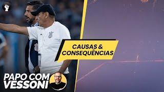 Corinthians cai na Sul-Americana e volta ao Brasil de olho Dérbi | Pressão aumenta em Ramón