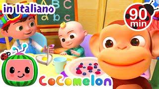 La colazione con gli animali | CoComelon Italiano - Canzoni per Bambini