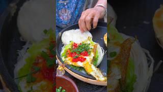 Chinese burger Grandma's fried eggs