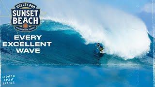 EVERY EXCELLENT WAVE - Hurley Pro Sunset Beach 2024