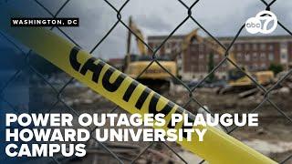 No lights, no AC, and no hot water plagued Howard University students for days