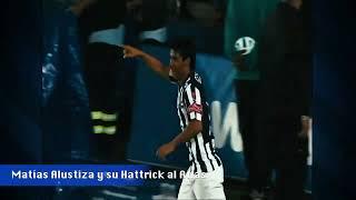 Hat-trick de Matías Alustiza