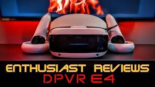 Enthusiast Reviews- DPVR E4,  120hz Display Port Cable PCVR Headset