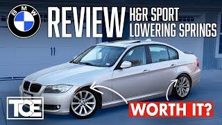 Review of H&R Sport Lowering Springs | Shown on E90 BMW 328i