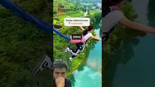 #ozonadventure #5steps #bungeejumping #travel #adventure #tripplannersindia #india #bungeejumping