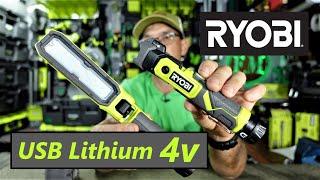 Latarki Ryobi USB Lithium 4v Nowość!!! Nowy system na rynku