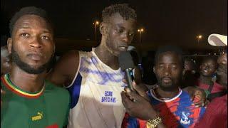 Finale du Tournoi des lutteurs de Pikine, Prince qui reçoit un trophée, Zambala meilleur joueur