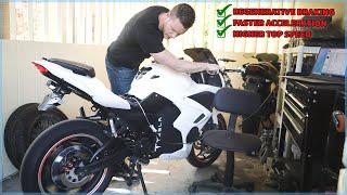 TUNING the ELECTRIC SPORTBIKE (How to)