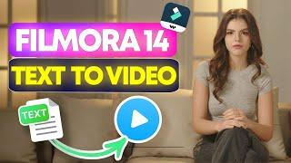 Filmora 14 New Text to Video Ai Generator | Filmora Ai New Update