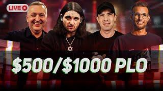 $500/$1000 PLO TonyG | Mikki | omaha4rollz | JNandez | High Stakes Poker Cash Game