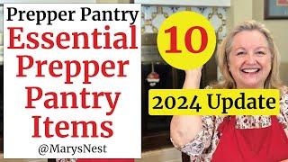 10 Essential Prepper Pantry Items You Need to Stock Up on Now for Total Preparedness