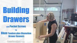 How to Build and Install Drawers with Blum Drawer Glides