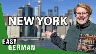 A Walk Through New York in Slow German | Easy German Live