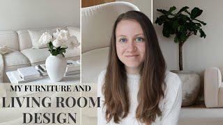 LIVING ROOM DESIGN THOUGHTS | MY FURNITURE