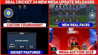 Real Cricket 24 New Update Released | Auction Update,New Tournament & More | Rc24 New Update Today