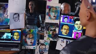 Sophia the Robot talks about Computational Creativity and her NFT creation process