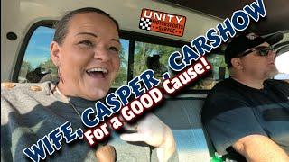 CASPER Crashes a CarShow for a good Cause! Ford F100 ASMR