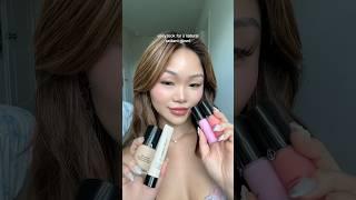 Trying Armani Luminous Silk Foundation for a natural glow  #makeup #foundation