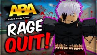 One FULL Hour Of Me RAGE QUITTING In ABA! (save me)