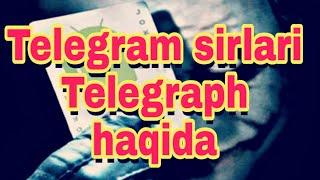 Telegram sirlari 2021. Siz bilmagan sirlari