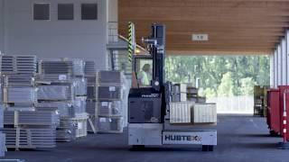 HUBTEX the new Electric-Multidirectional-Sideloader with Industry 4.0 features