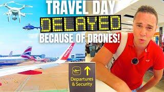 Travel Day - EasyJet Flight to Sharm el-Sheikh, DRONES cause 3 Hour delay!?