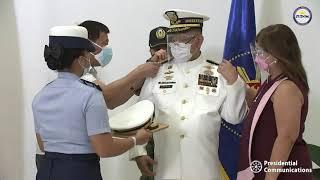 Donning of Ranks and Oath-Taking of PCG Vice Admiral Leopoldo V. Laroya