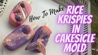 Step by Step: Rice Krispie Treats in Cakesicle Molds