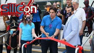 Adam Savage, SJ Mayor Sam Liccardo, and Lou Ferrigno Cut the Ribbon at Silicon 2021!!