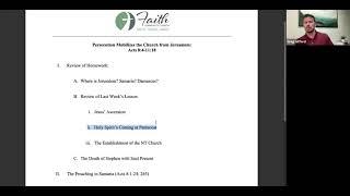 New Testament Survey II (Acts 8:4-11:18)   Greg E. Gifford ️