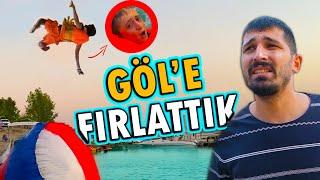 EMRE'Yİ GÖLE FIRLATTIK ! ( BİR ÇILGINLIK YAPTIR #2 ) @emregull @muratsungurtekin8674