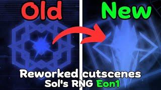 Old VS New Reworked Cutscenes in Eon 1 | Sol's RNG Eon1