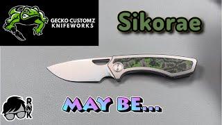 Review/impressions of Gecko Custom Knifeworks Sikorae knife… what are my thoughts really?