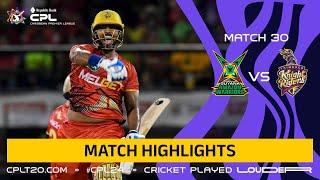 Highlights | Guyana Amazon Warriors vs Trinbago Knight Riders | CPL 2024