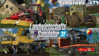 VERSCHROTTUNG des ABGEBRANNTEN NEW HOLLANDS mit‪ @TheCamPeRYT!  | [LS22] - Timelapse #74